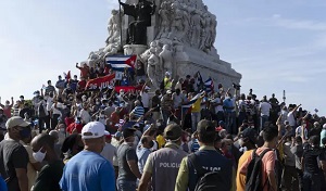 Pro-cuba protest