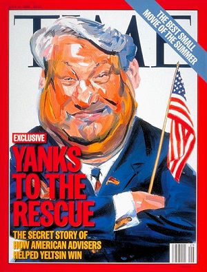 US intervened to get Yeltsin elected