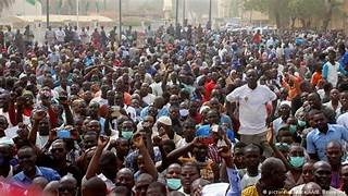 Niger protest image