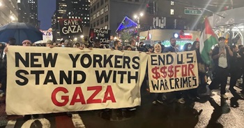 Gaza protest image